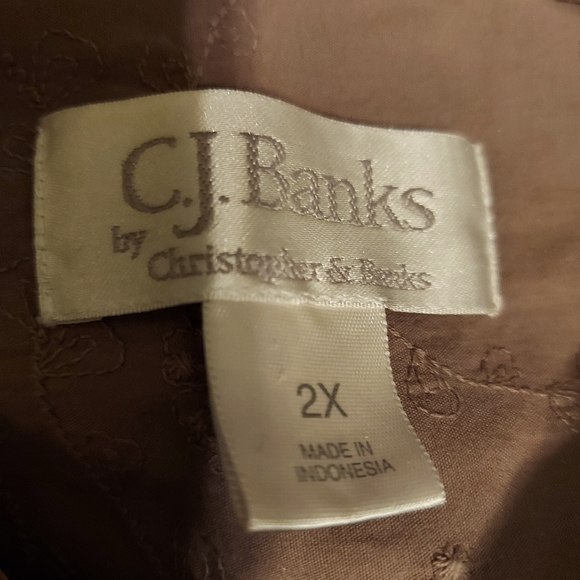 3/$50 💚 C.J.Banks, Size 2X - Picture 3 of 5